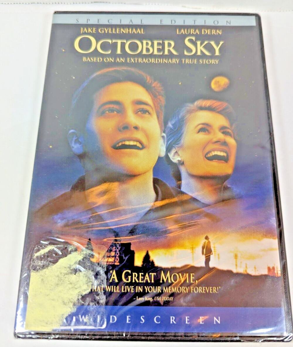 October Sky (Special Edition) - DVD - NIB, Jake Gyllenhaal, Laura Dern